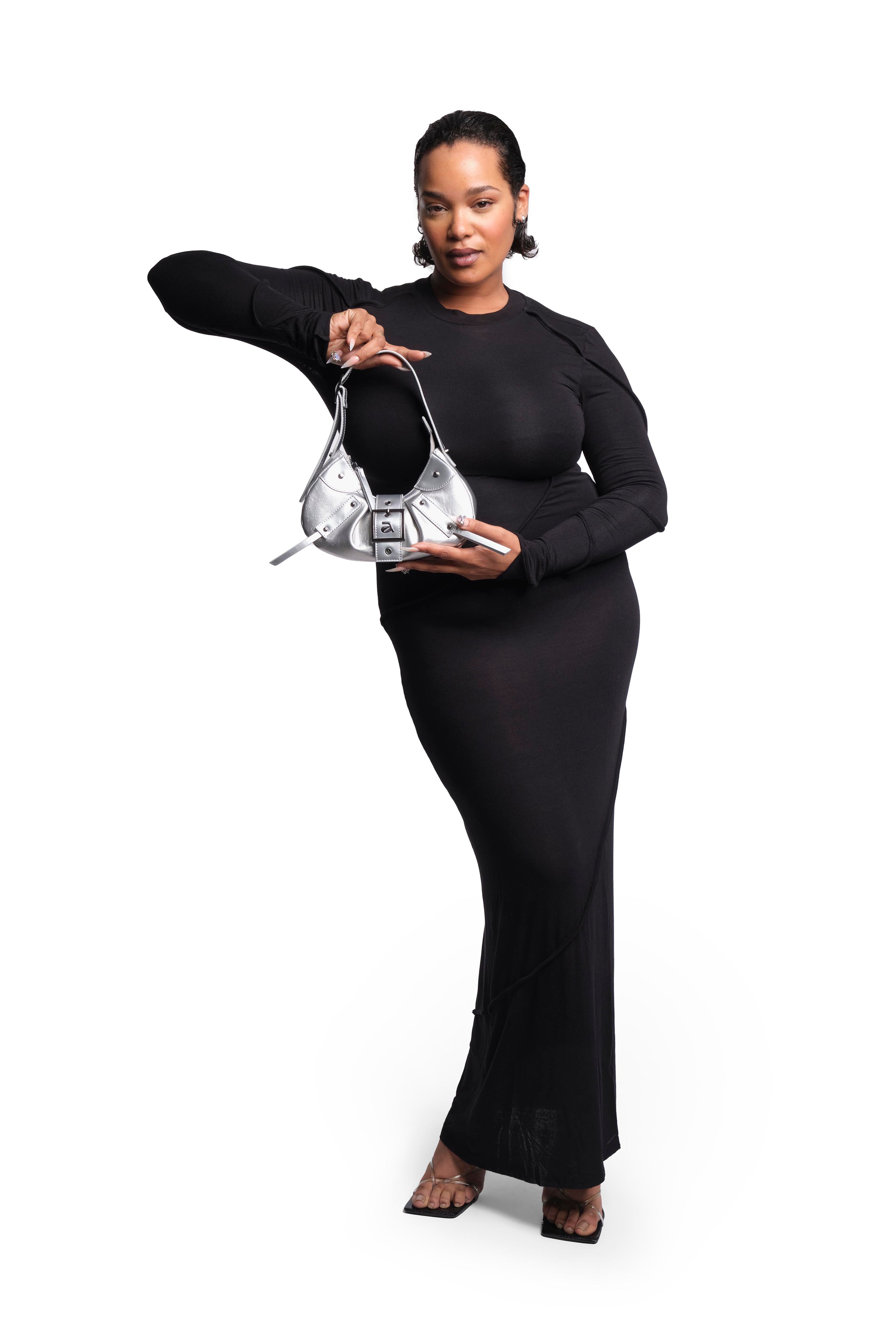 Ange Silver Lining Mini Shoulder Bag