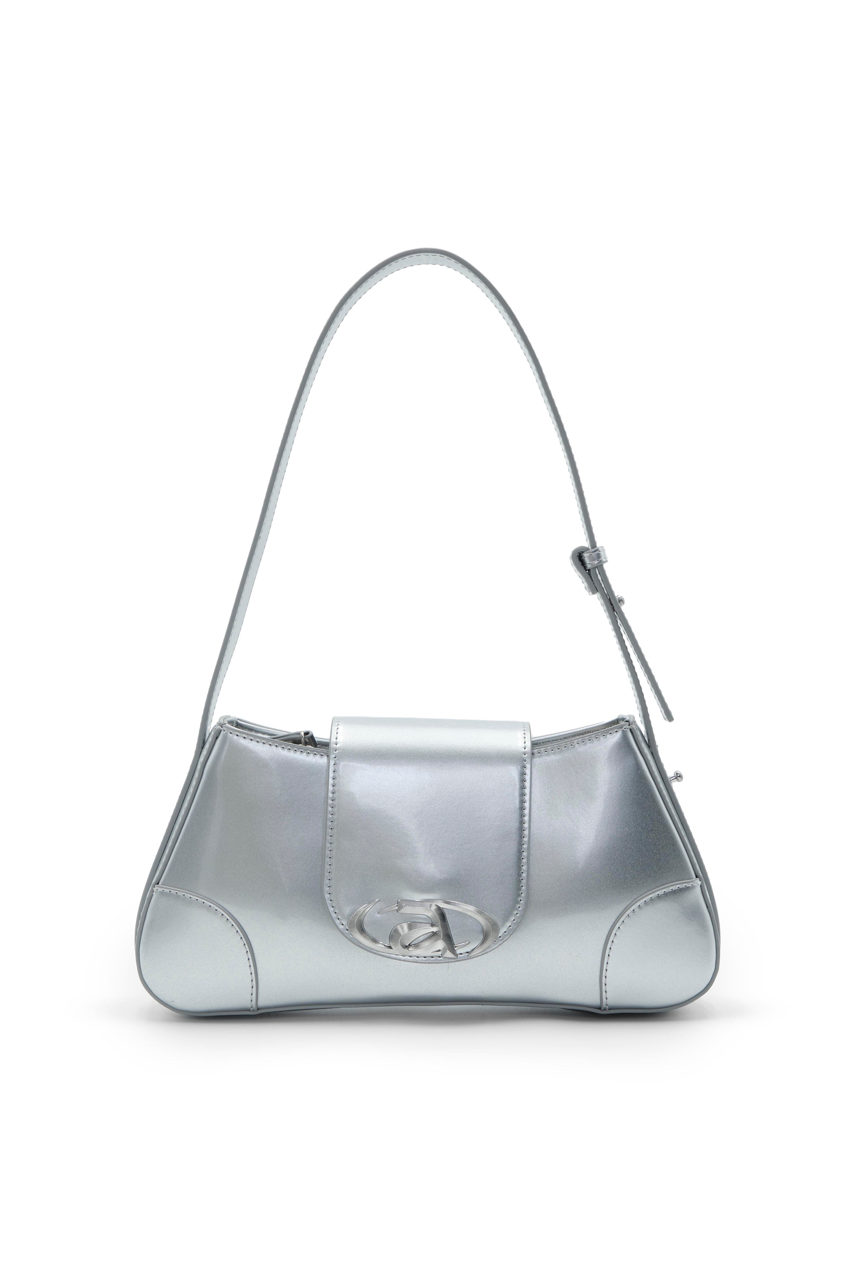 Aisha Liquid Metal Shoulder Bag