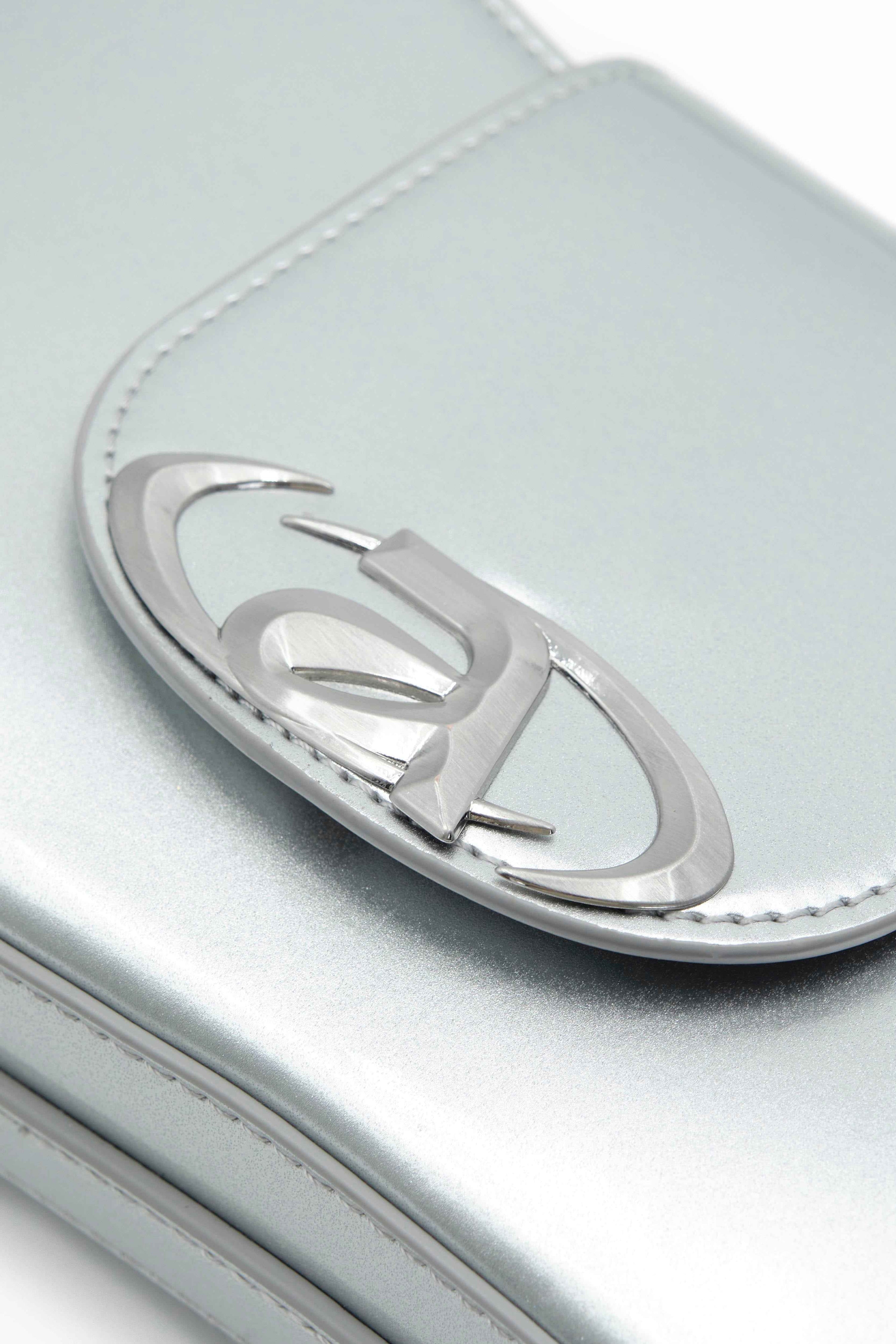 Aisha Liquid Metal shoulder bag