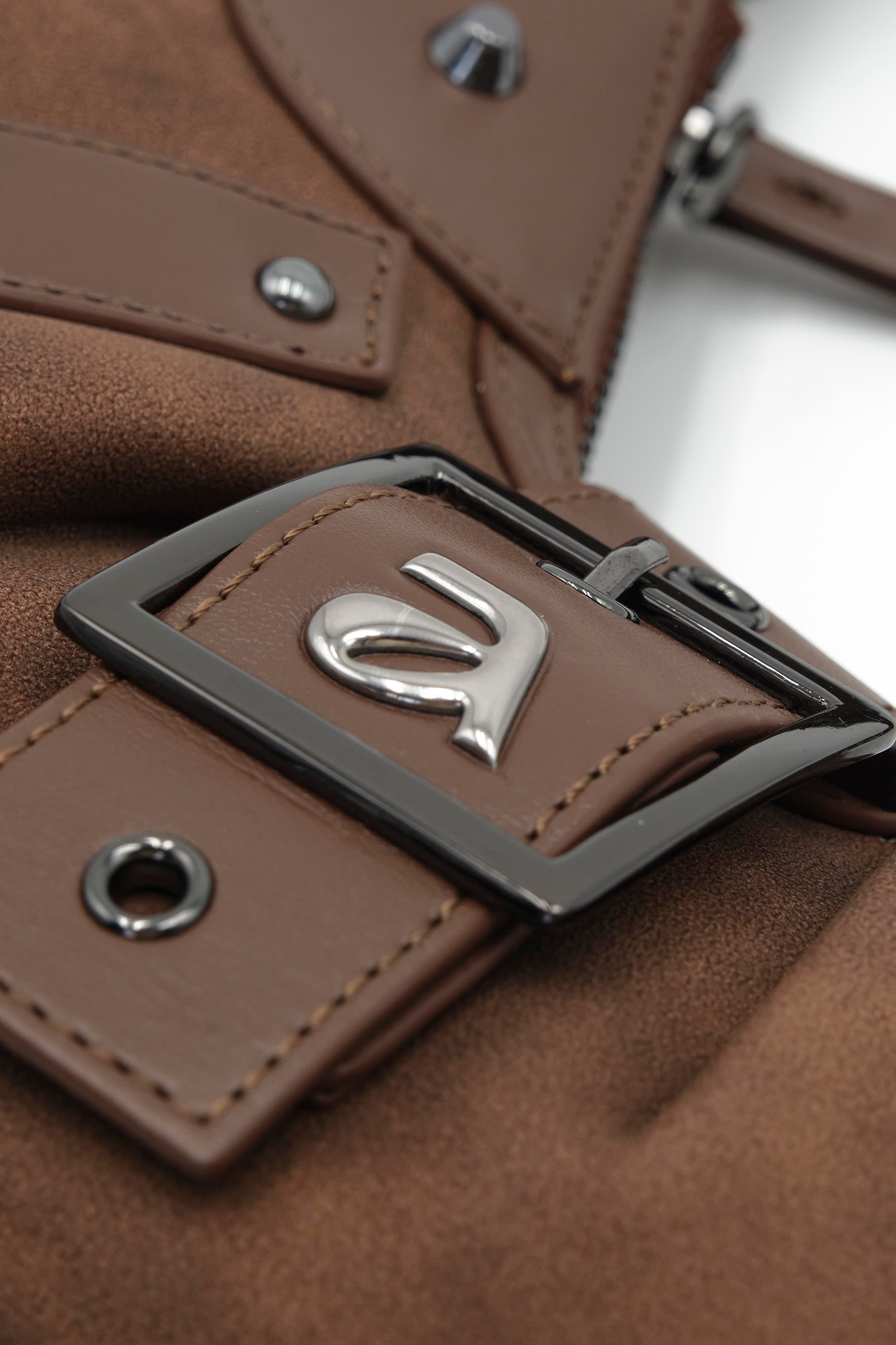 Ange Rusty Chocolate Mini shoulder Bag