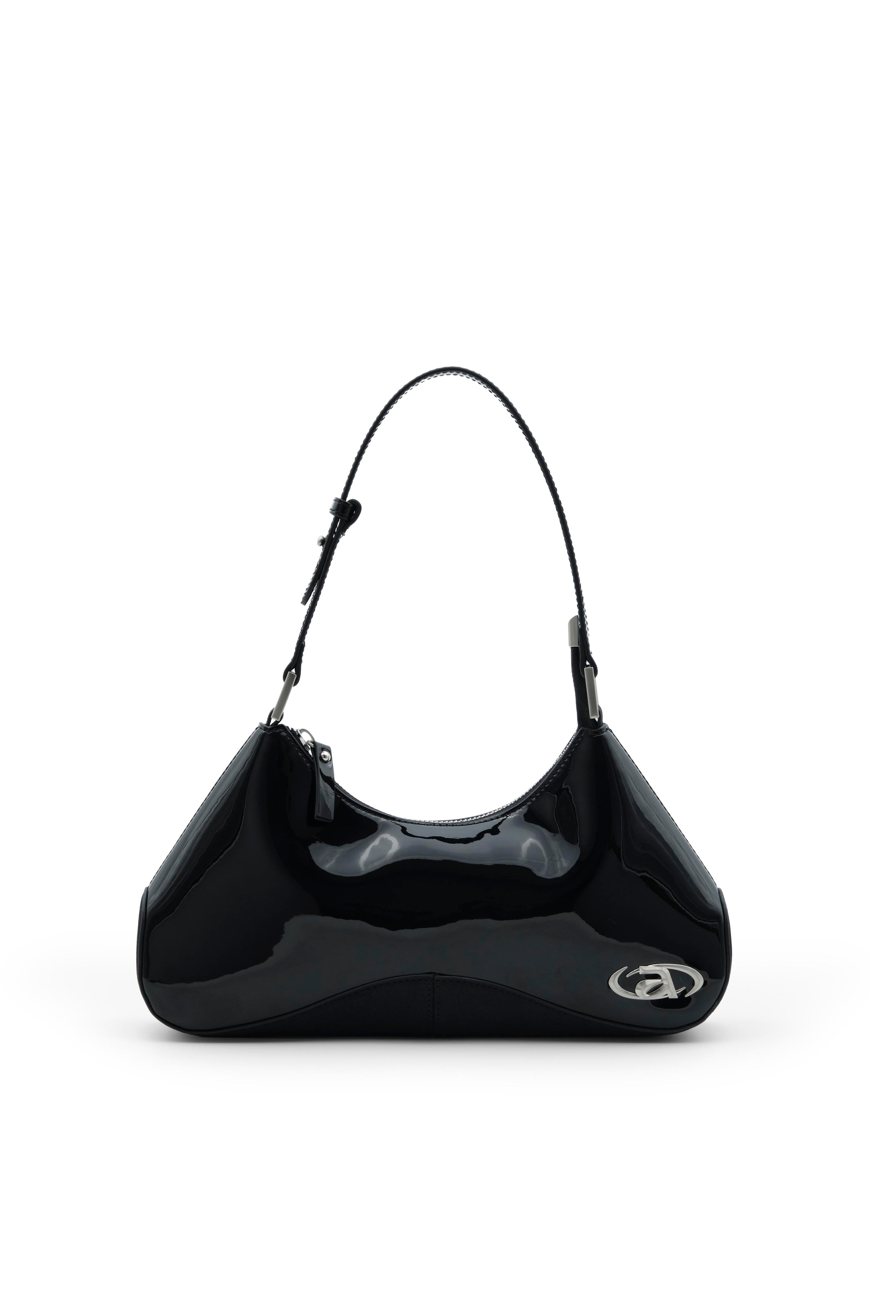 Ada Liquid Onyx Shoulder Bag