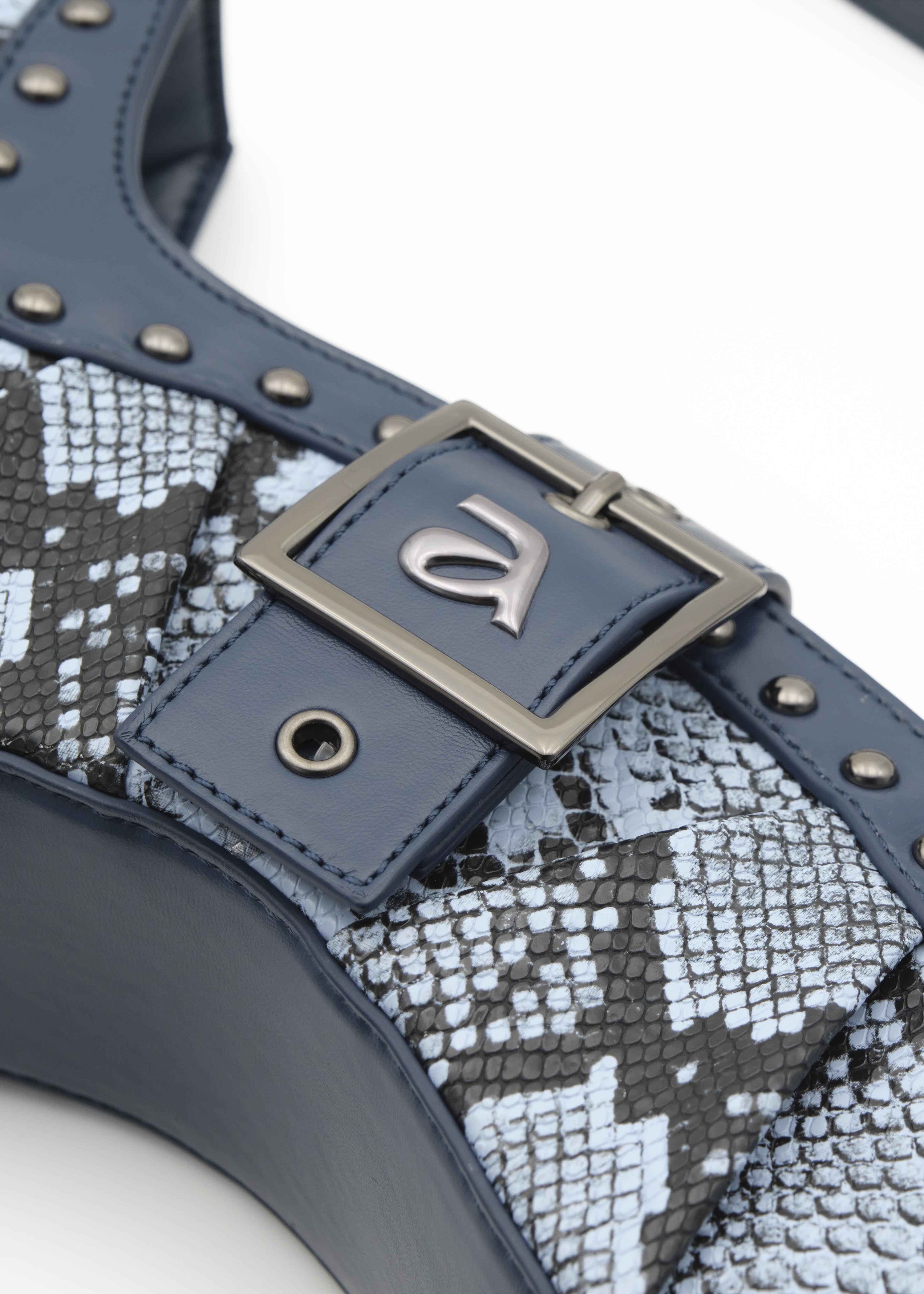 Archie Serpiente Azul Shoulder bag