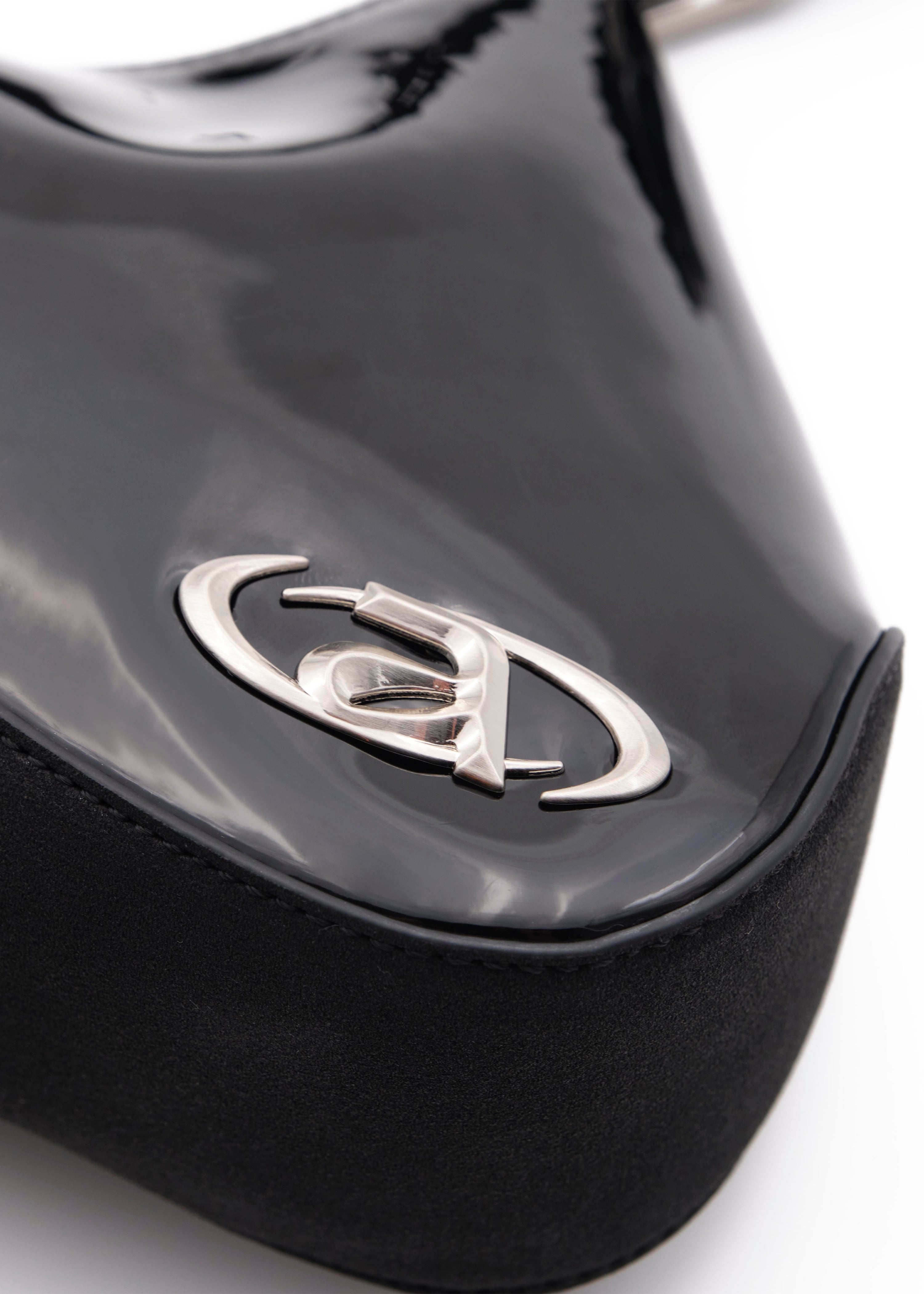 Ada Liquid Onyx shoulder bag